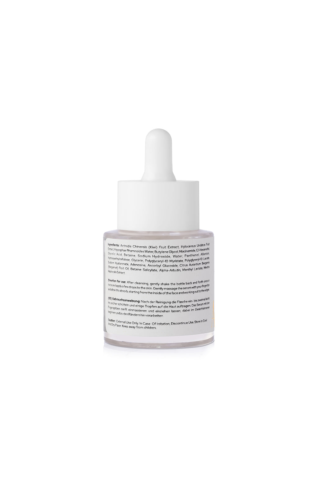 AHA BHA Face Serum (10%) With Niacinamide & Ascorbyl Glucoside